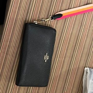 Black Coach Wallet